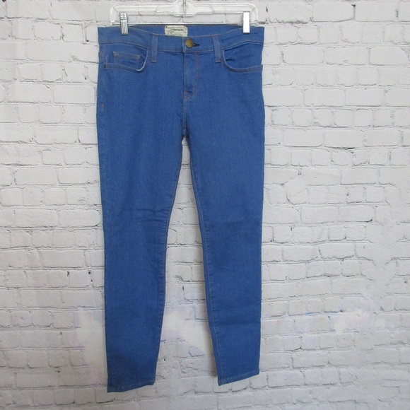 Current/Elliot Jeans High Rise Skinny Cropped at Ankle - Picture 1 of 7